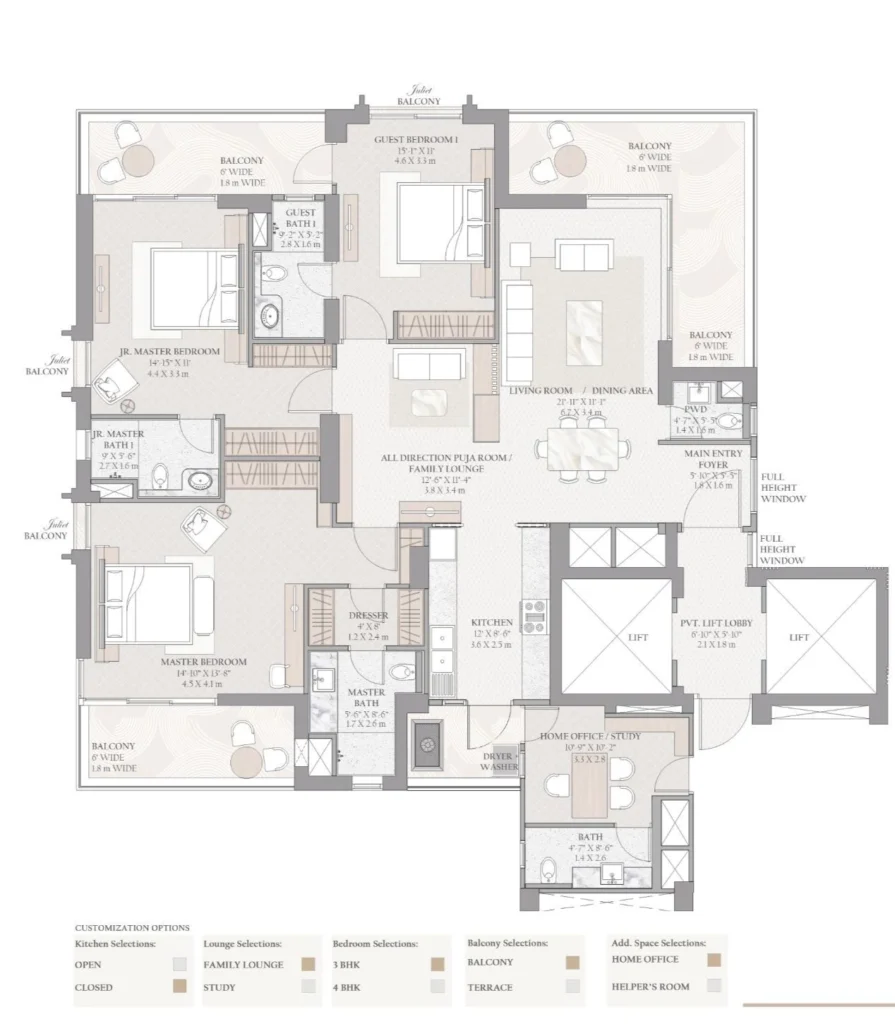3BHK TARC ISHVA