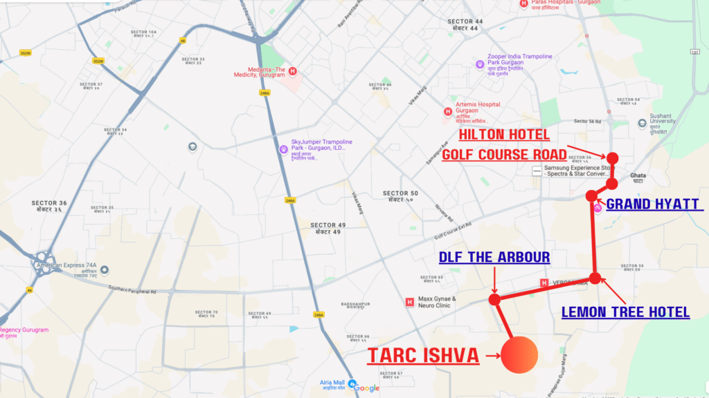 TARC ISHVA via Golf Course